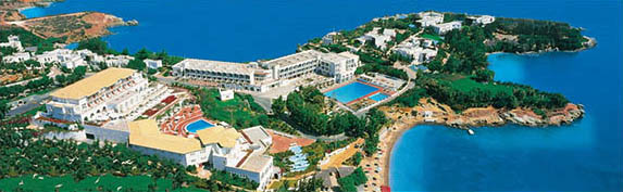 Luxurious Capsis Elite Resort Hotel in Agia Pelagia Crete