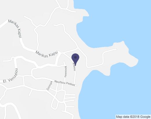 address map of MINOAS Souvenir and Ceramics Shop in Agia Pelagia