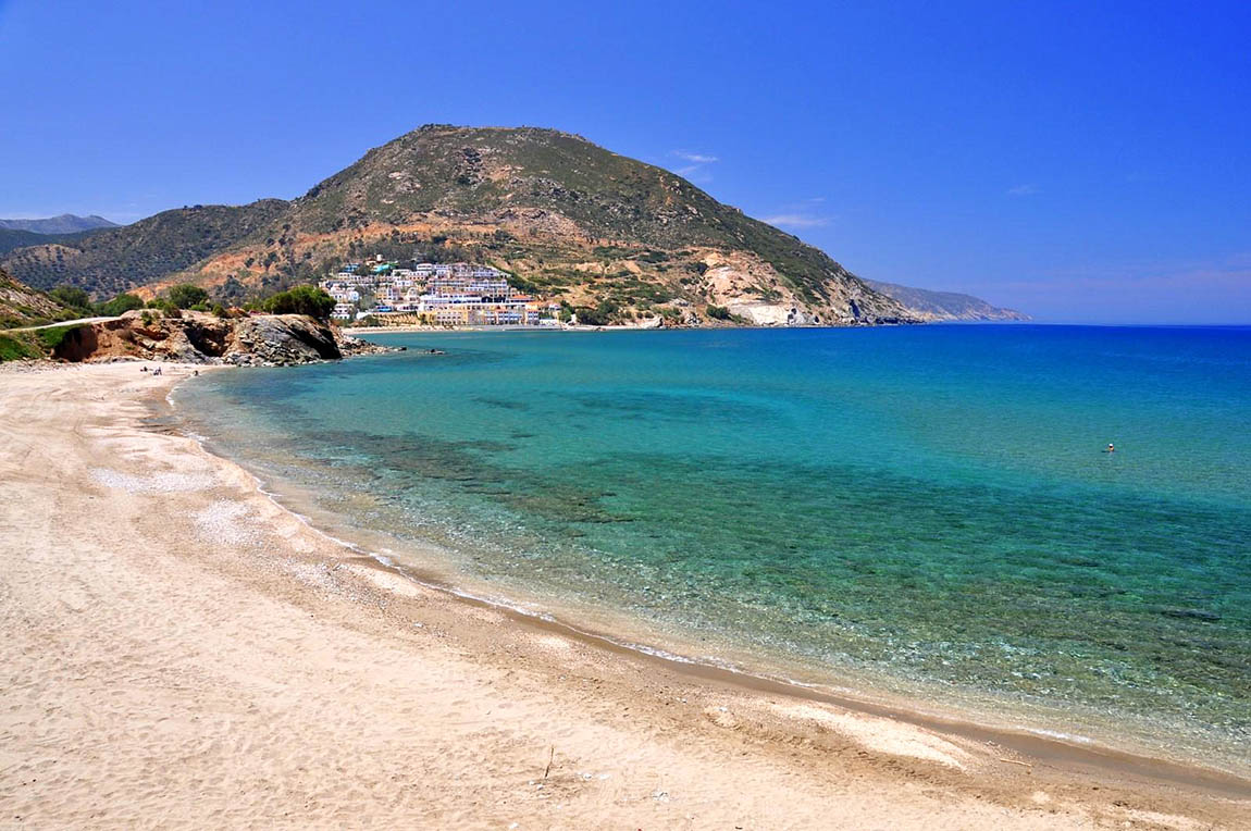 the beach of Fodele and Fodele Beach hotel