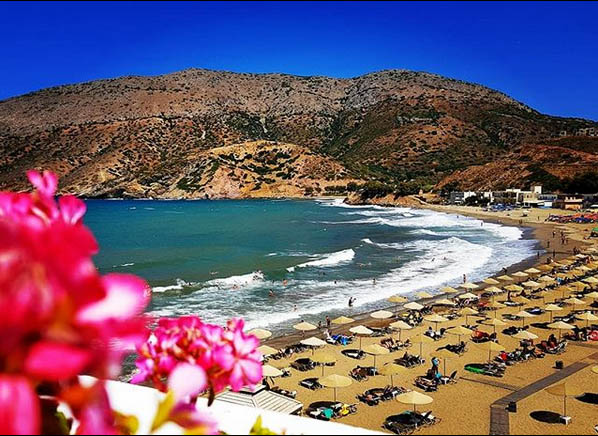 the beach of Fodele - Crete