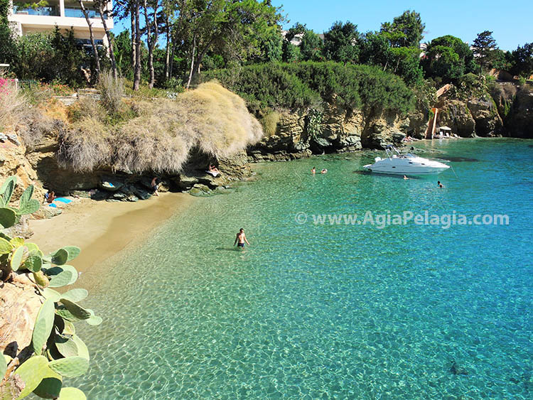 Fylakes beach in Agia Pelagia