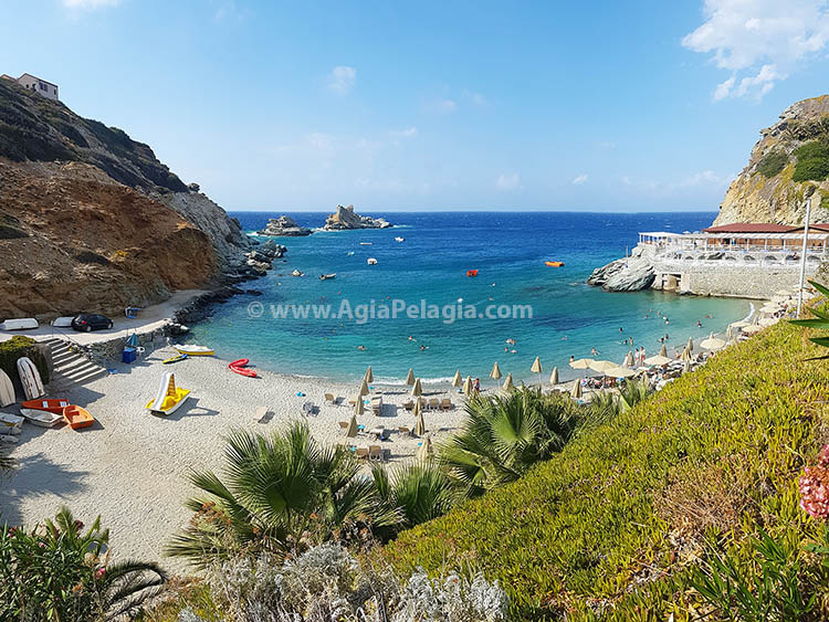 Made Beach Of Made In Agia Pelagia