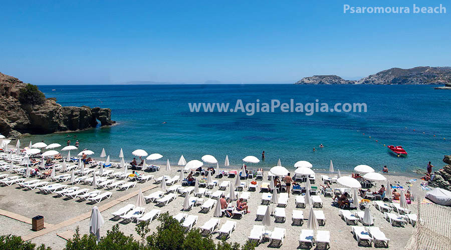 Psaromoura beach - Agia Pelagia