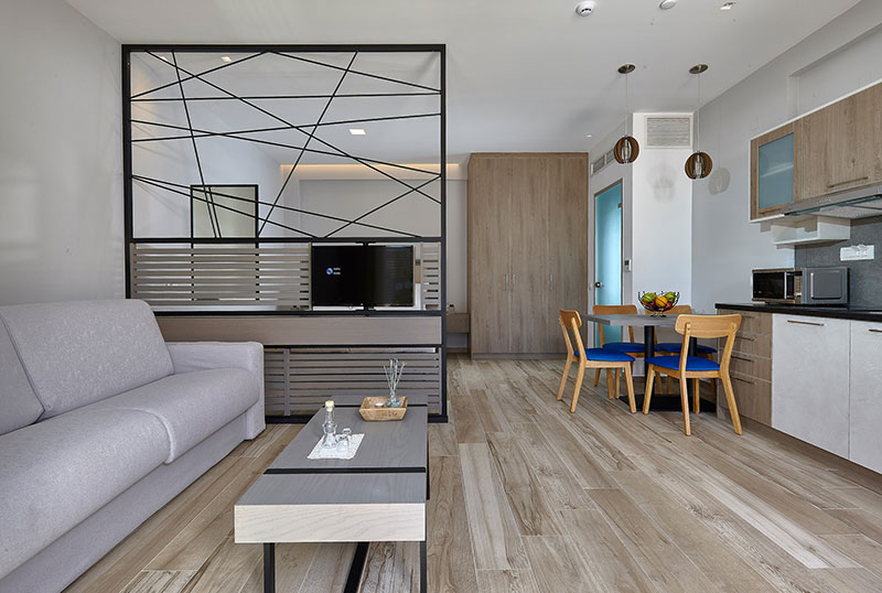 Agia Pelagia Seascape Luxury Resort Hotel - the luxury living room