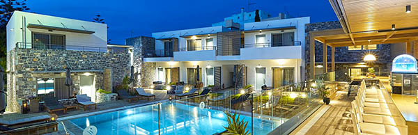 Seascape Luxury Hotel Residences in Agia Pelagia Crete