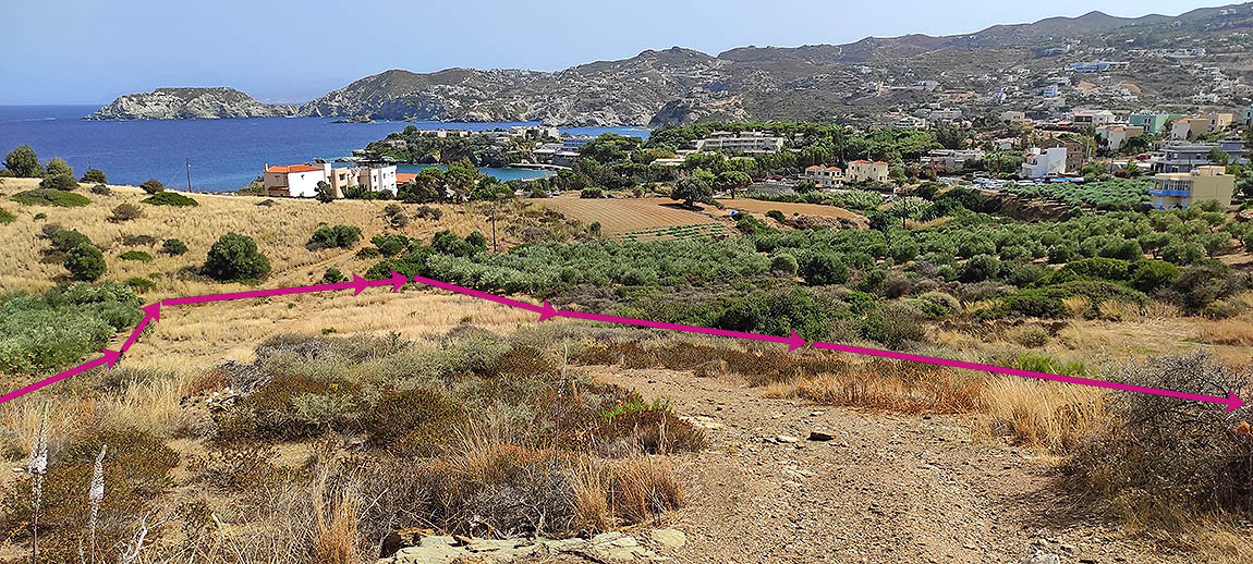 Psaromoura Beach - land plot for sale by owner