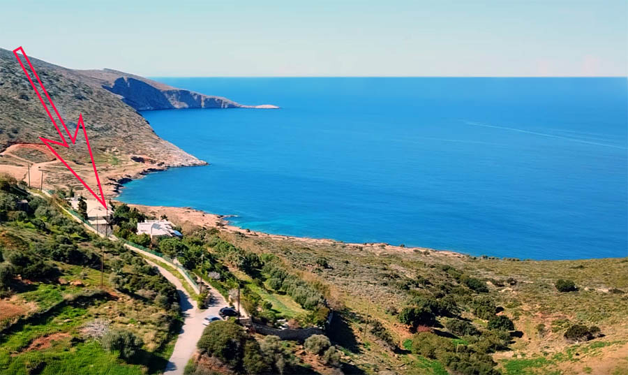 Villa & Studios for sale in Cape Stavros in Agia Pelagia CRETE - for sale by the owner