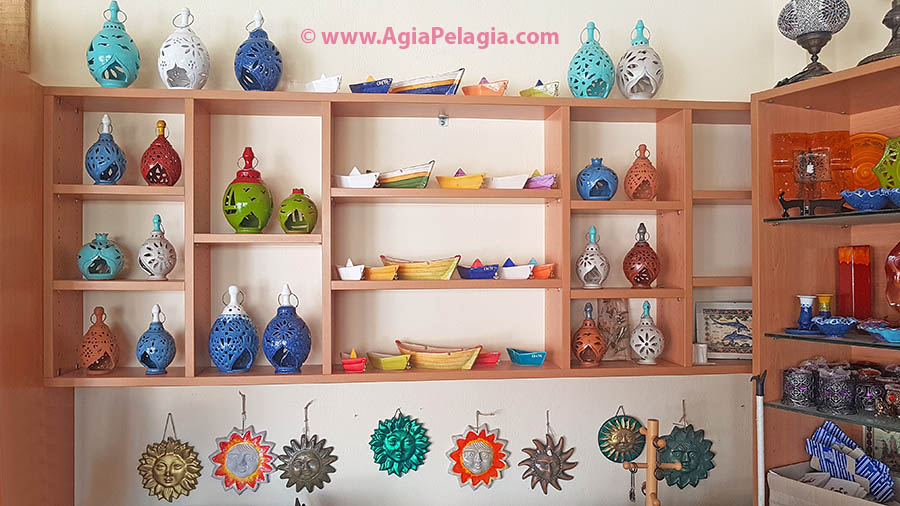 Minoas Shop - hand made Ceramics and Souvenirs