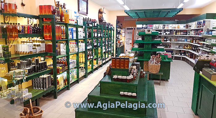 Liquor Store - Drinks Shop - Wines Cellar - SGOURAKIS in AGIA PELAGIA