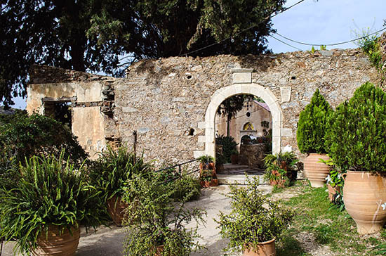 Monastery of Agios Panteleimon in Fodele, Crete